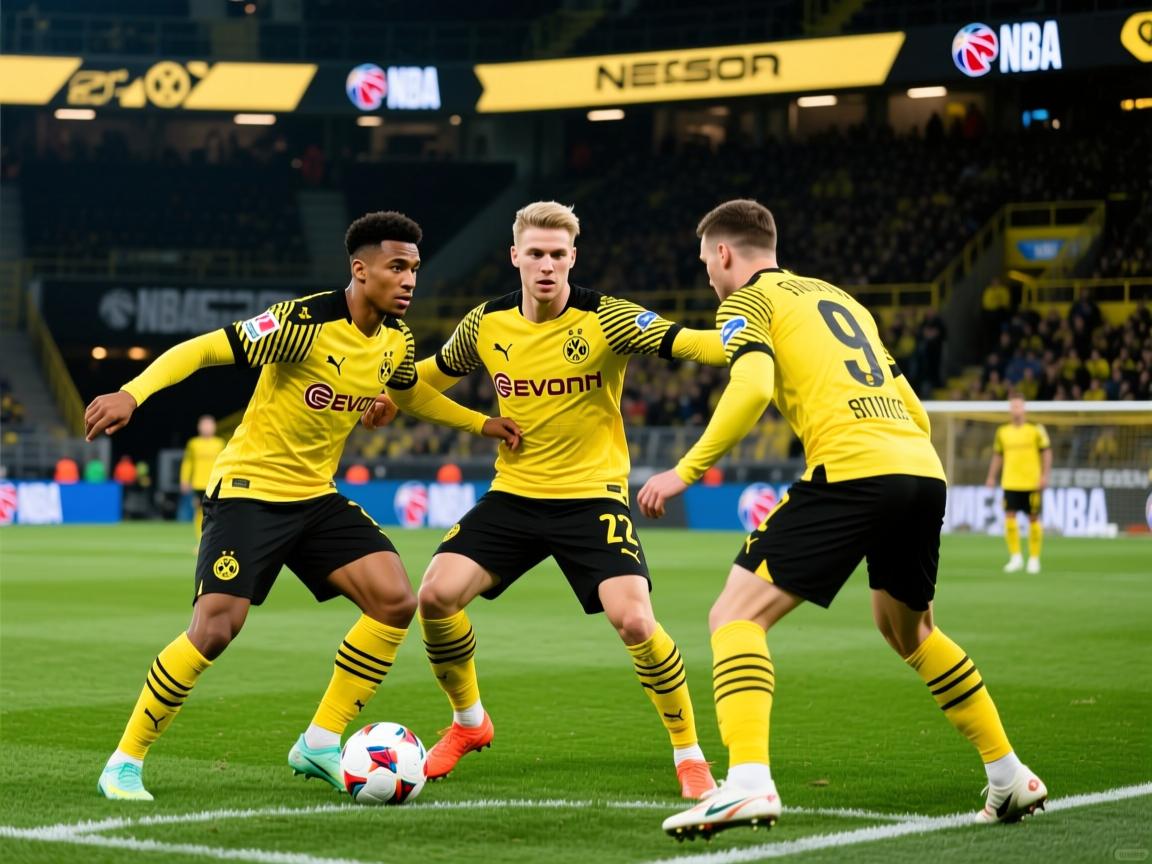 多特蒙德边锋团队配合完美,攻守兼备 第3张