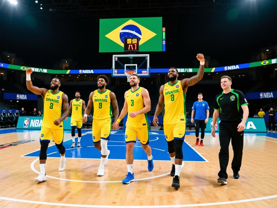 巴西队在关键时刻获得胜利晋级八强