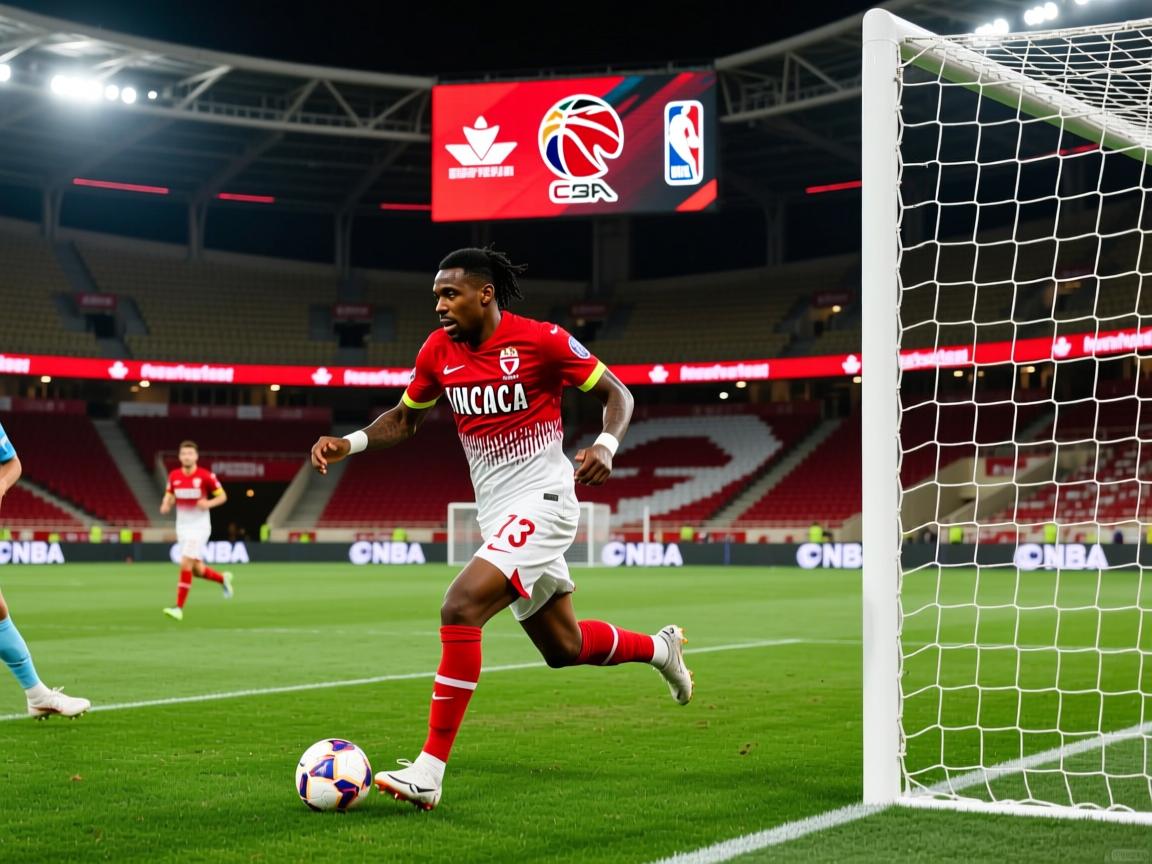 摩纳哥客场战平尼斯，法尔考破门帮助球队保持不败  第1张