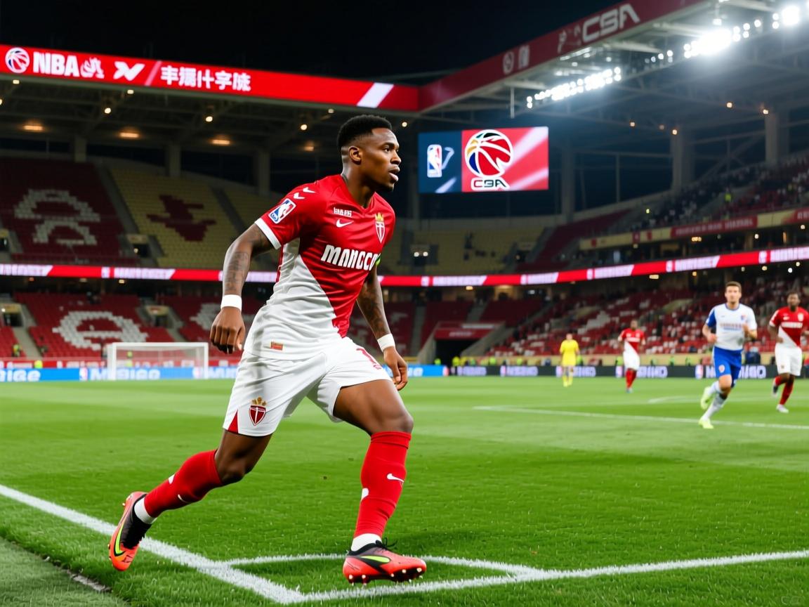 摩纳哥客场战平尼斯，法尔考破门帮助球队保持不败  第2张